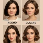 The most suitable hairstyle